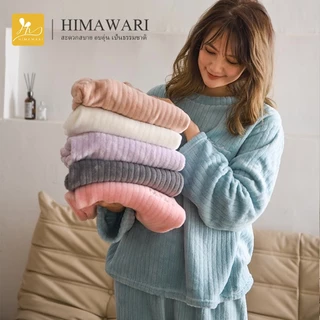 HIMAWARI丨ชุดนอนนาโน ชุดนอน ชุดนอนผ้านาโน แขนยาวขายาว เกรดผ้าดี นุ่ม สวมใส่สบาย ลายการ์ตูนน่าร๊ากกก