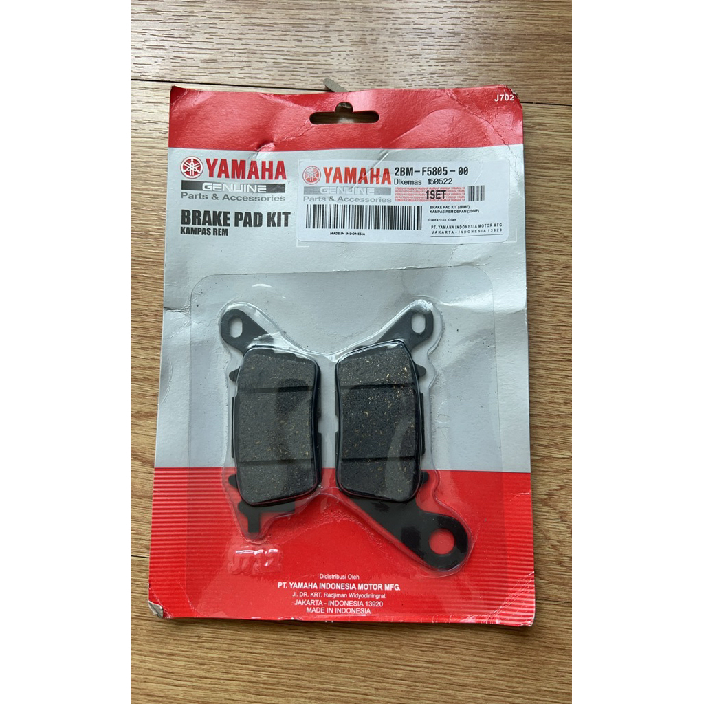 ผ้าเบรคหน้า GRAND FILANO 2018-2024 Freego แท้ศูนย์ 2BM-F5805-00 ดิสเบรค แกรนด์ฟีลาโน