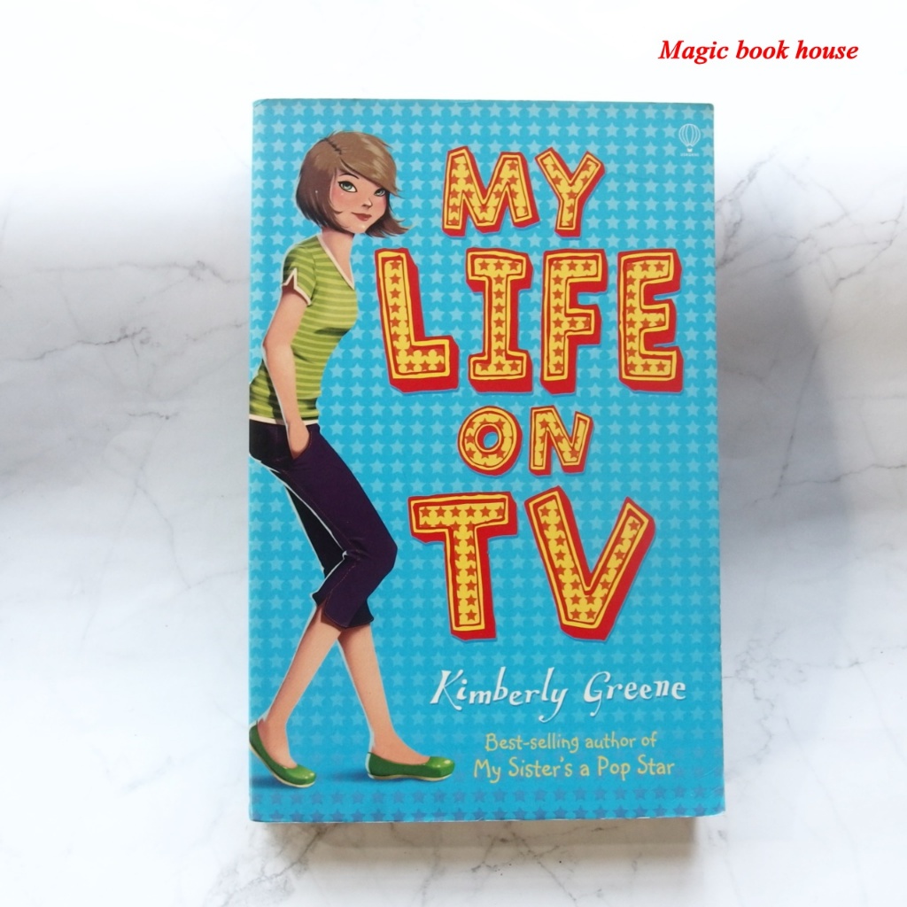 MY LIFE ON TV:หนังสือ Chapter book ภาษาอังกฤษ (มือสอง) ปกอ่อน เล่มกลาง สภาพดี