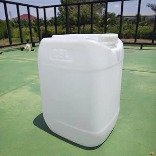 ถัง แกลลอน 25 ลิตร มือหนึ่ง หนาพิเศษ ฝากันรั่วซึม แกลลอนพลาสติก HDPE ใส่อาหาร/เคมี/น้ำมัน
