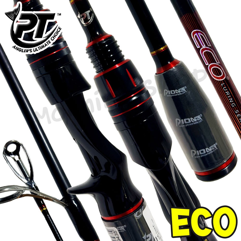 [ส่งฟรี] คันตีเหยื่อปลอม กราไฟท์ PIONEER ECO อีโค่ LURING SERIES