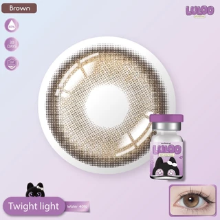 คอนแทคเลนส์🌈Twight Light🌈 Brown / Gray (LuLoo) ขนาดบิ๊กอาย💖