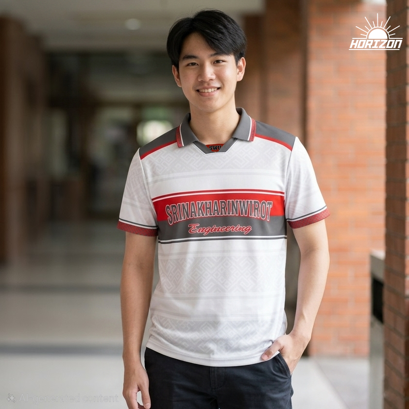 เสื้อ มศว. ใส่ ชื่อ เบอร์ ชื่อคณะ ฟรี!!! Srinakharinwirot Custom Shirt ผลิตใหม่ แชทเข้ามาแจ้งข้อมูล