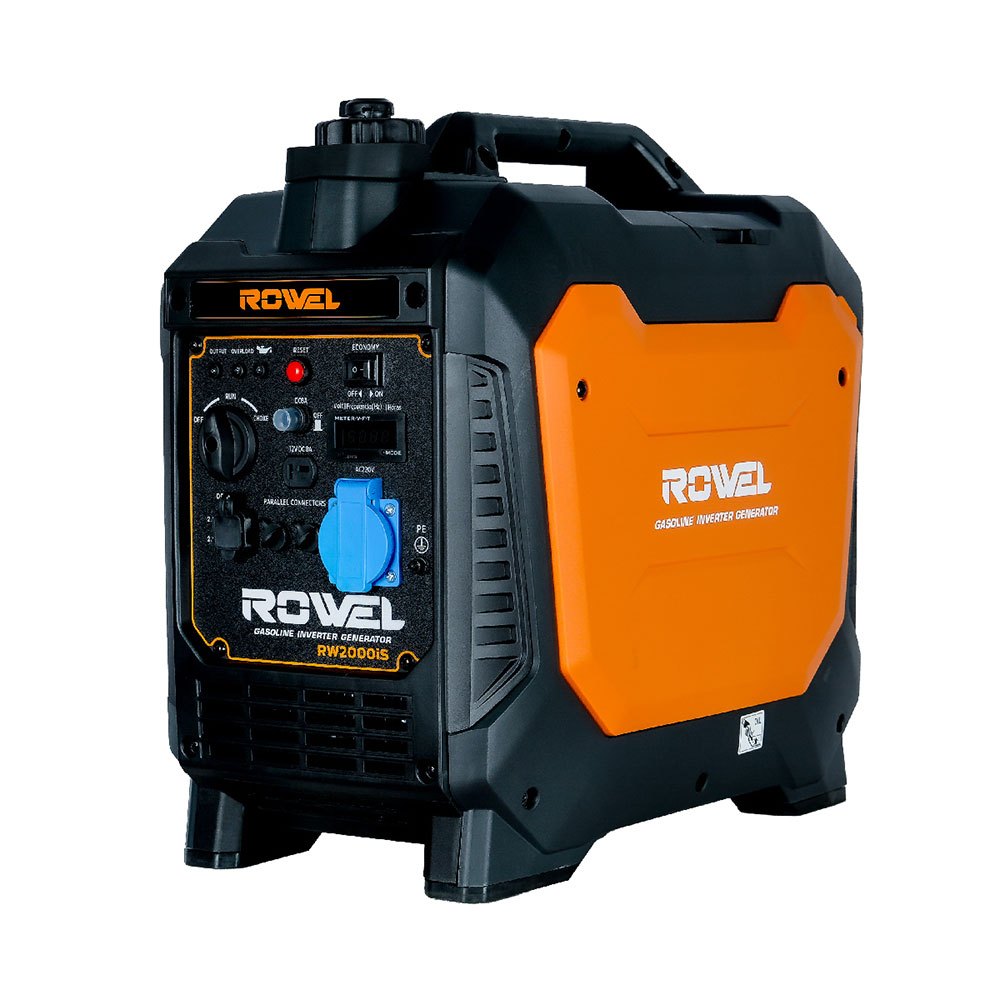 ROWEL เครื่องกำเนิดไฟฟ้าเบนซินระบบอินเวอร์เตอร์ รุ่น RW2000iS 2.0 KW