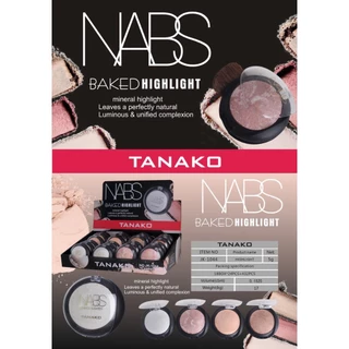 {24ตลับ} TANAKO Baked Highlight Powder ไฮไลท์ชิมเมอร์ โกลว์สวย เหมาะกับทุกสีผิว no.JK1044