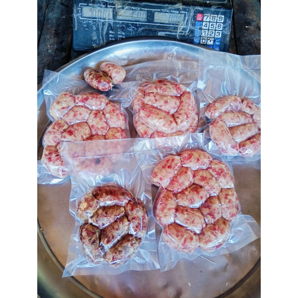 รับประกันความอร่อย ไส้กรอกอีสาน หมูล้วน ขนาด500กรัม (ส่งด่วนทุกวัน) thumbnail 5