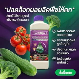 ชุดขายดี เซตบำรุง เร่ง ชุดบำรุงพืชผลขายดี (CabMax 1 ขวด + VaMax 1 ขวด +zenmax 1 ขวด)ถูกใจเกษตร