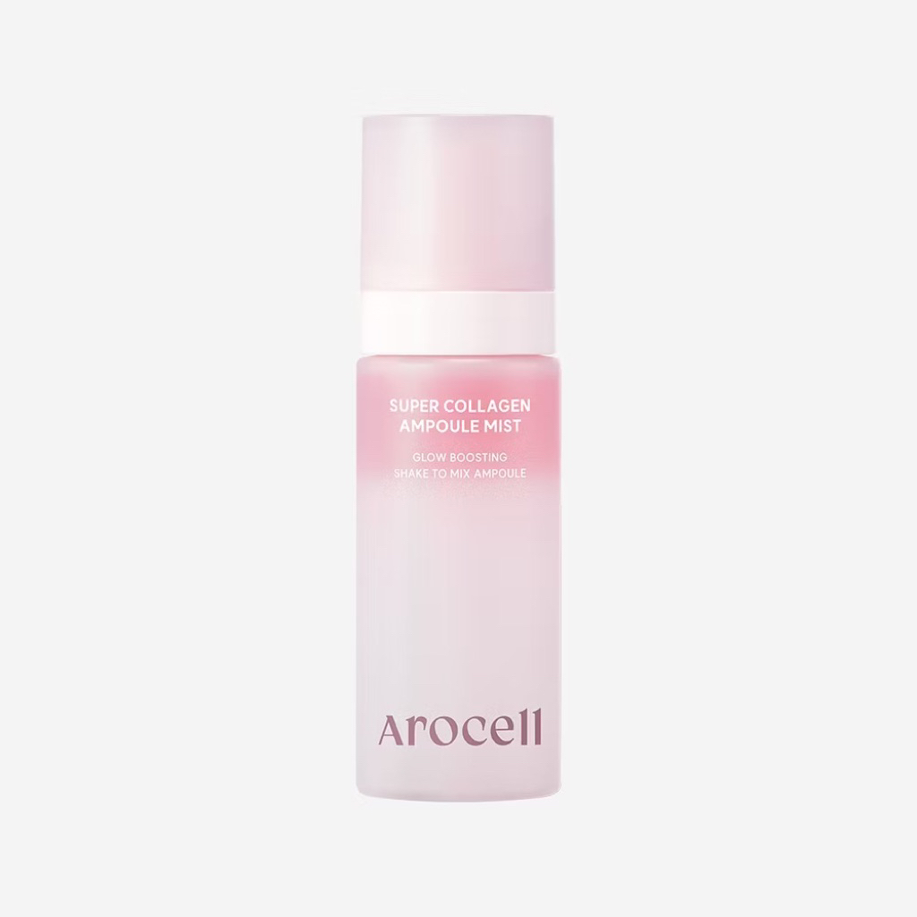*💗 Arocell Super Collagen Ampoule Mist 80 ml* แอมพูลมิสต์คอลลาเจนเข้มข้น สูตร 2-Layerหน้าฟูเห็นผลทันที อิ่มชุ่มชื้น