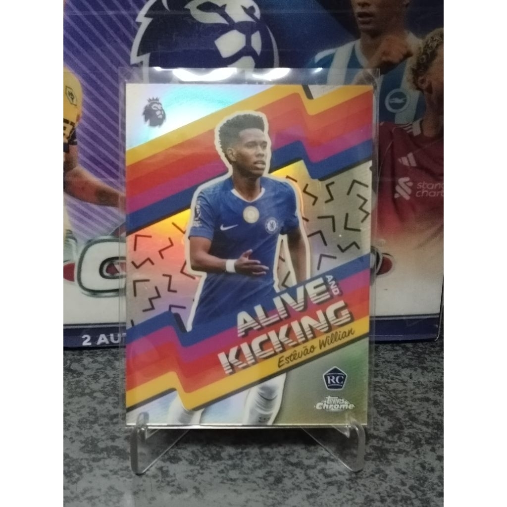 Topps CHROME Premier League 2026 : Insert Card : ALIVE & KICKING