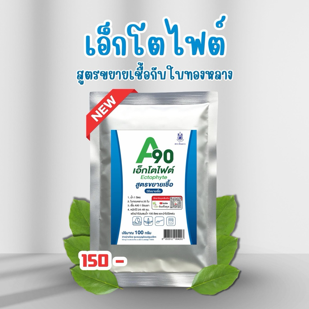 A90 Ectophyte ป้องกันรักษาโรคพืช สูตรขยาย