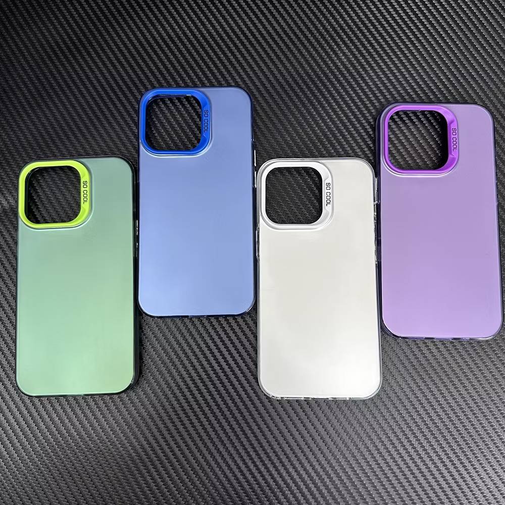 เคสสีพื้น สีสวย สำหรับ OPPO Reno15 15F 15Pro 15Promax เคส Socool ขอบนิ่ม หลังแข็ง ป้องกันได้ดี หรูหรา พร้อมส่ง