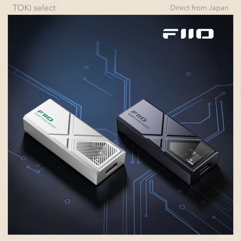 FiiO KA13 USB DAC Headphone Amplifier Type C 3.5mm 4.4mm CS43131 Portable Black Silver