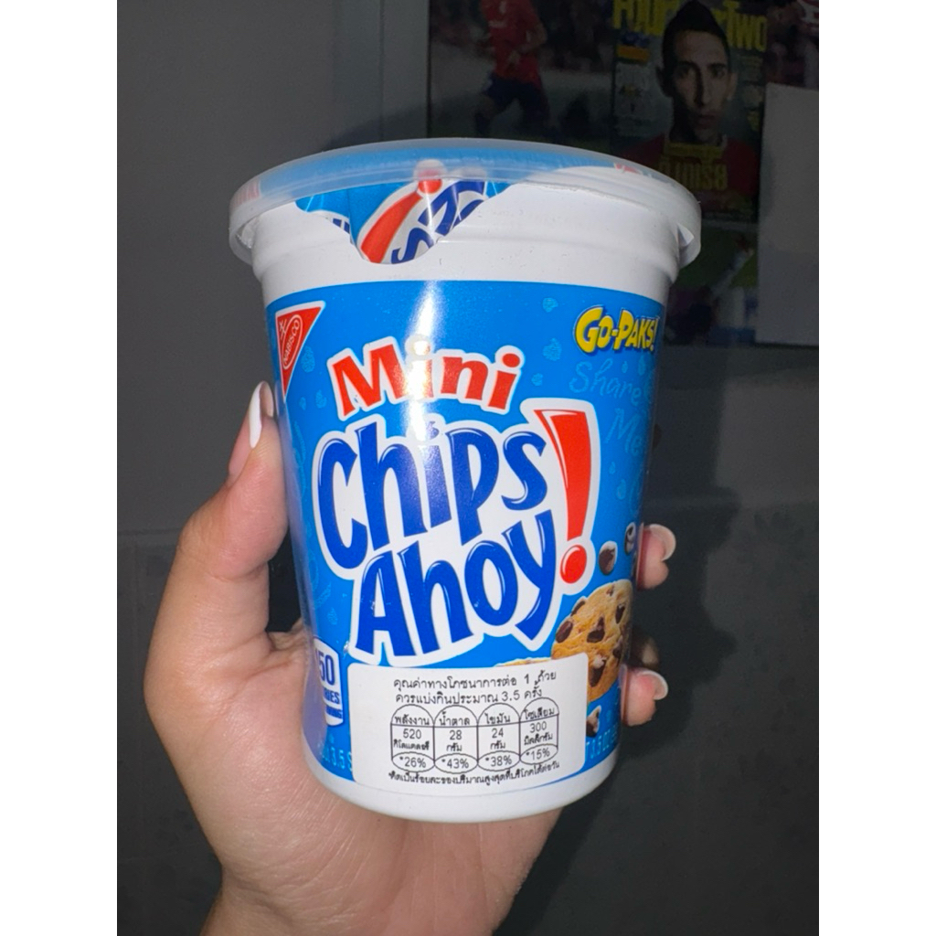 พร้อมส่ง Ahoy mini chips cookies exp feb2026 มินิคุกกี้จากเม็กซิโก