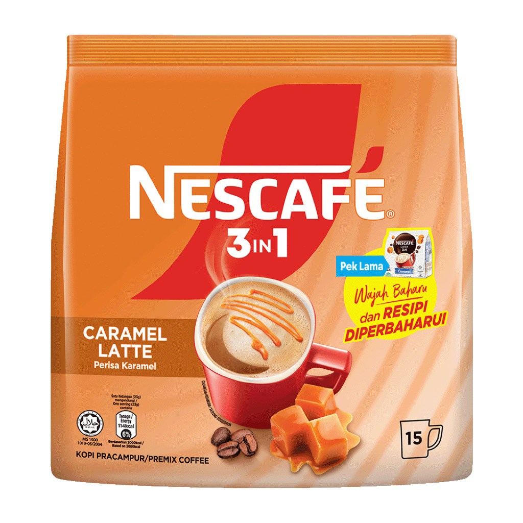 Nescafe Latte Mocha Coffee, 31g (Pack Of 15)
