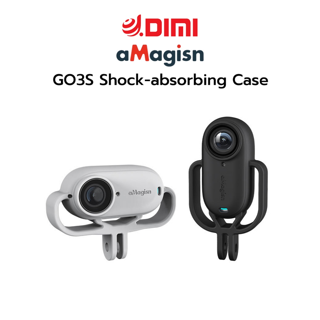 aMagisn GO3S Shock-absorbing Case เคสซิลิโคนป้องสําหรับ Insta360 GO 3 \ GO 3S