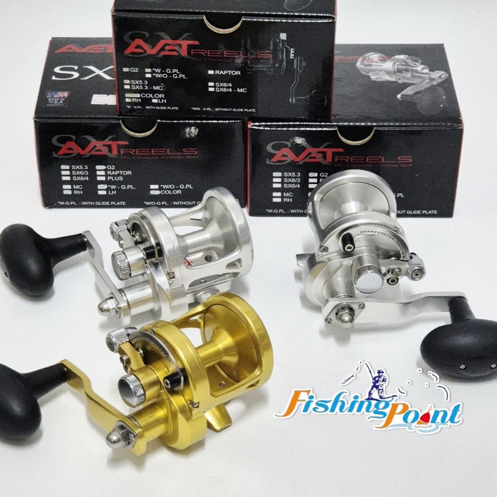 รอกเบท AVET SX GEN2  มี Glide plate