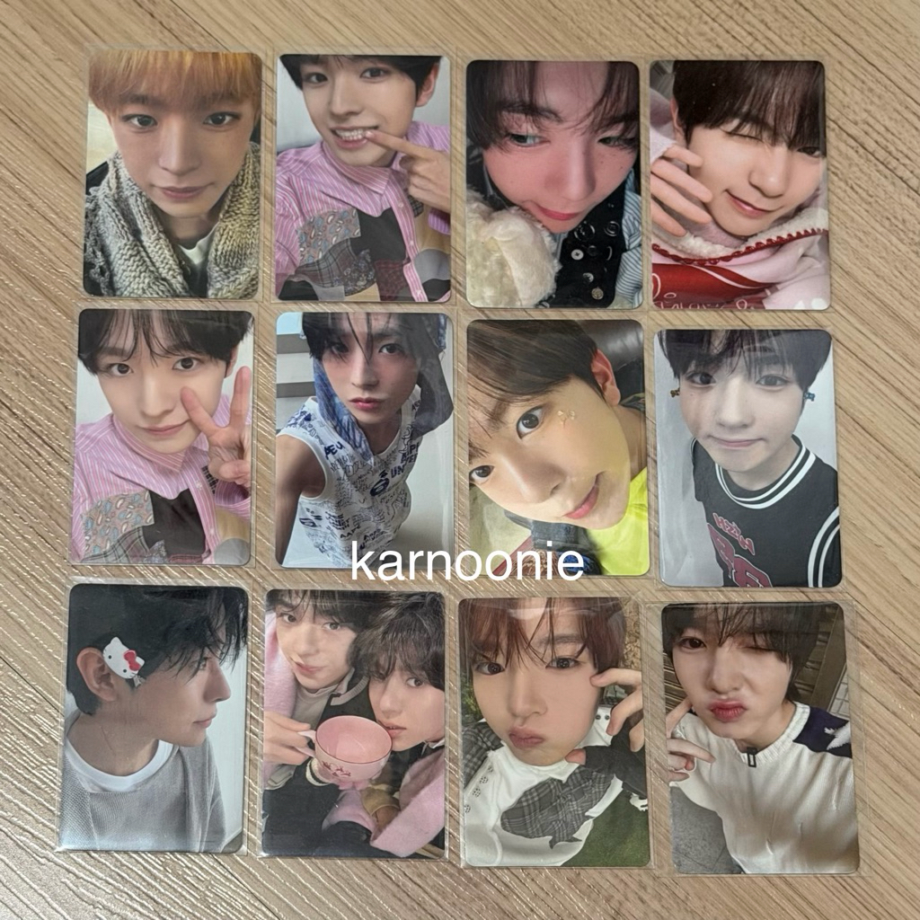 (พร้อมส่ง) NCT WISH Official Photo-card PC Selfie Trading ยูชิ เรียว แจฮี ซาคุยะ ชิอน Jaehee Ryo Sakuya Yushi Sion