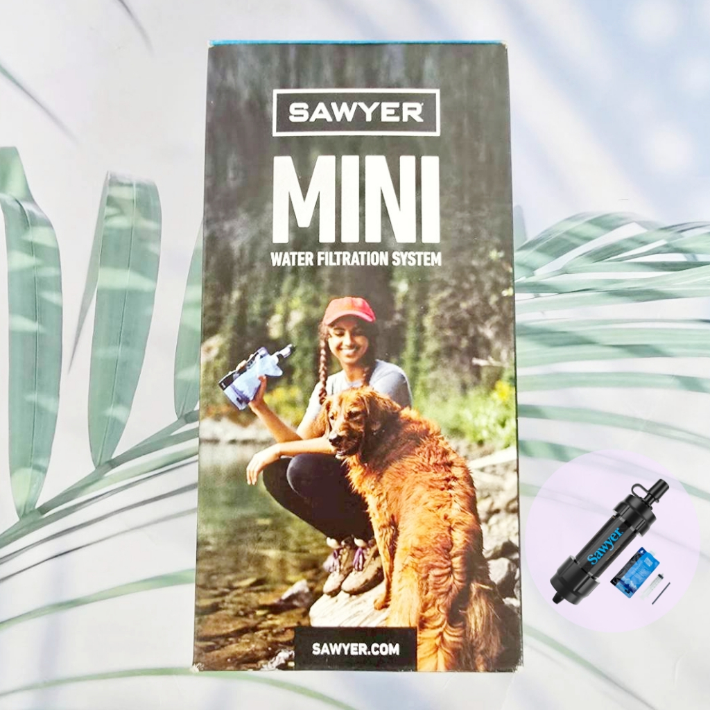 (Sawyer®) Mini Water Filtration System, Black เครื่องกรองน้ำขนาดเล็ก