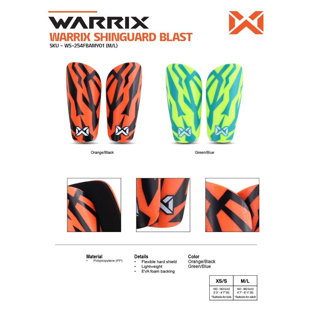 WARRIX สนับแข้ง SHINGUARD STRIKE (WS-254FBAMY01) — صورة 2