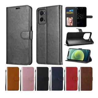 เคสแบบพับได้สำหรับ Oppo Realme 9i 9Pro 9ProPlus C35 C30 C30S C33 เคสกระเป๋าหนัง ใส่บัตร แม่เหล็กล็อค แถมสาย