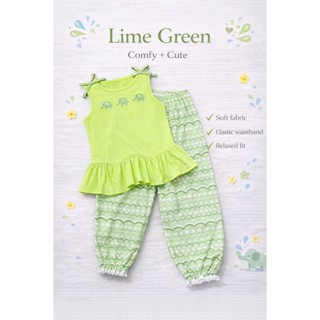 ชุดเซ็ทเด็กผู้หญิง คอลเลคชั่นสงกรานต์ กางเกงจินนี่ผ้าทอพิมพ์…