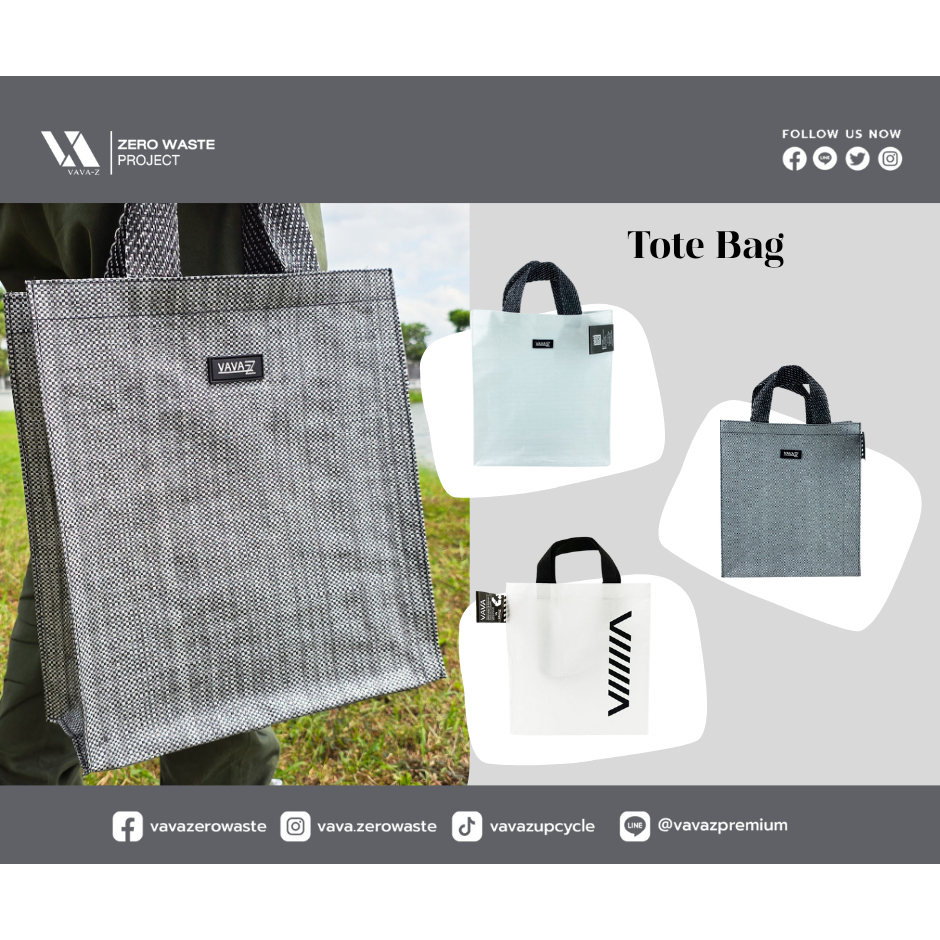 VAVA Z Tote Bag กระเป๋าถุงกระสอบรีไซเคิล