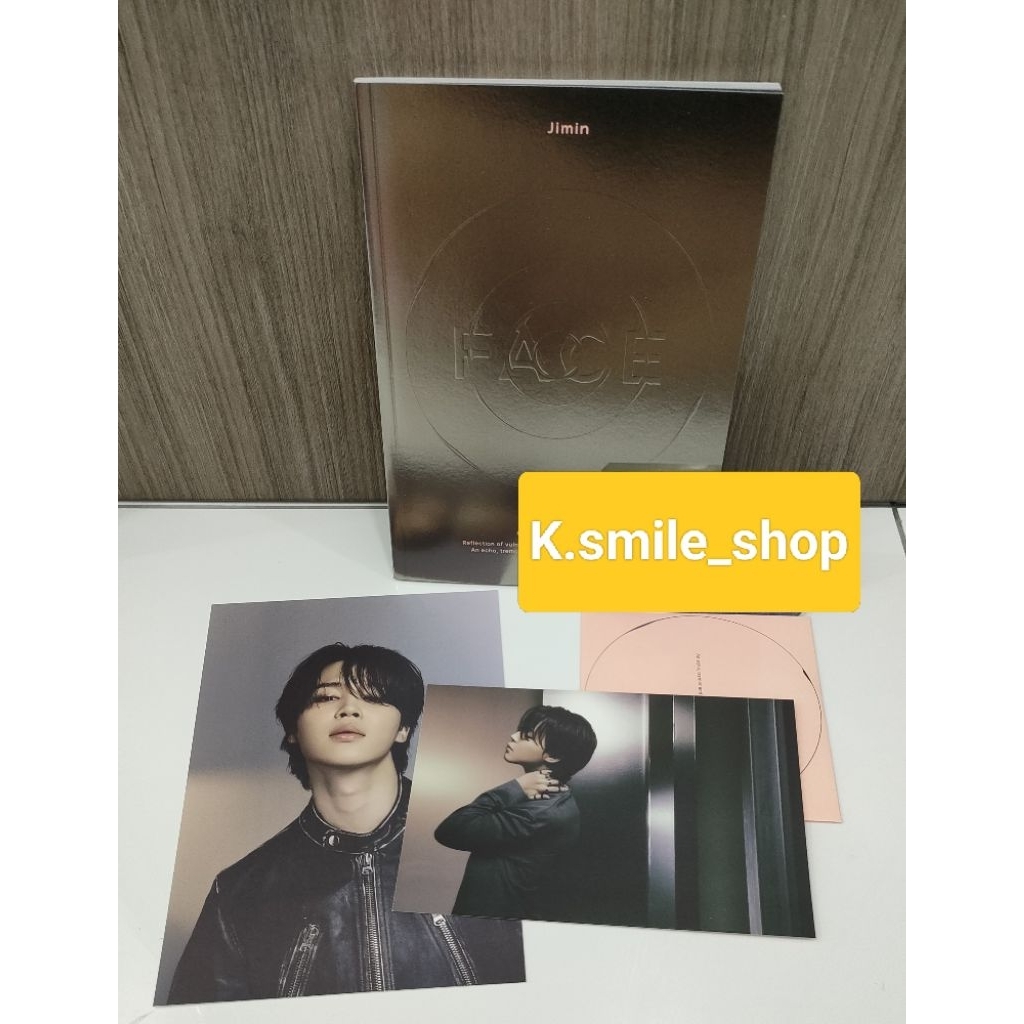 🇹🇭 พร้อมส่ง อัลบั้มเปล่า ขาดการ์ด / จีมิน JIMIN [BTS] - FACE - UNDEFINABLE FACE VER.