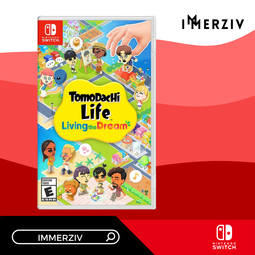 (ส่ง 25-4-26) SWITCH TOMODACHI LIFE: LIVING THE DREAM (R1/US-MDE) (GAME) (ENG)