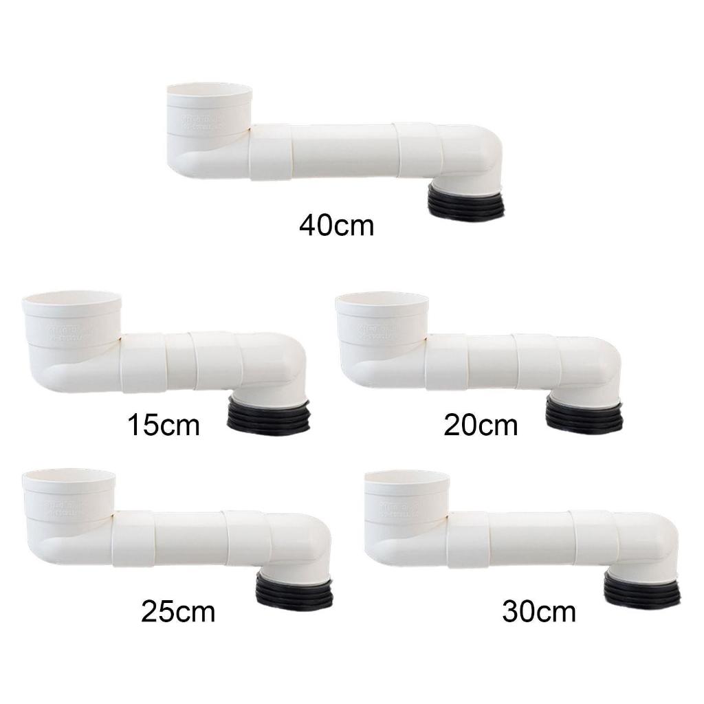 หน้าแปลนชักโครก ท่อเยื้องศูนย์ 10-100cm ท่อระบายน้ำโถสุขภัณฑ์ ปรับตำแหน่ง ติดตั้งง่าย