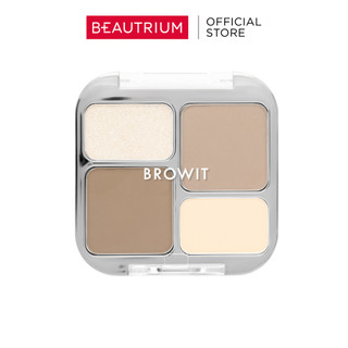 BROWIT Face On Point Highlight & Contour ไฮไลท์ 1.1g + 1.5g + 2.5g
