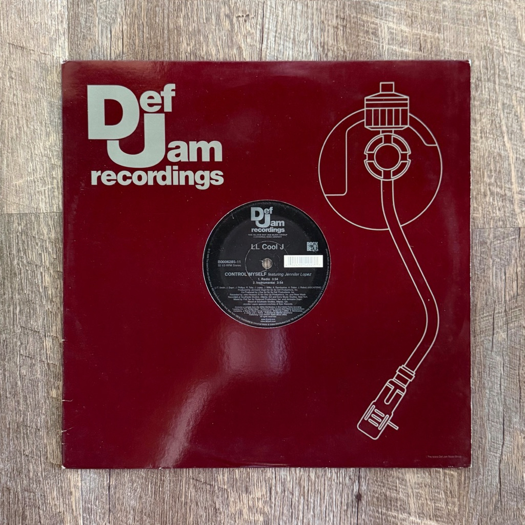 แผ่นเสียง LL Cool J - Control myself vinyl lp 12”(VG)