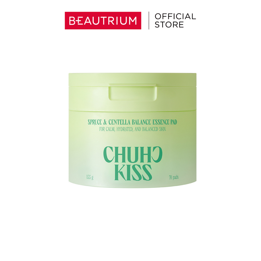 CHUCHUKISS Spruce & Centella Balance Essence Pad ผลิตภัณฑ์บำรุงผิวหน้า 155g