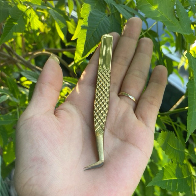tweezers จับช่อปากเล็ก-ยาว แหนบพรีเมียม จับชาอสดหนึบมาก จับได้ช่อใหญ่20D