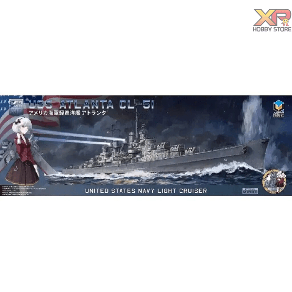[Aotori Bunka] 1/350 : USS ATANTA CL-51 (AT 35011)
