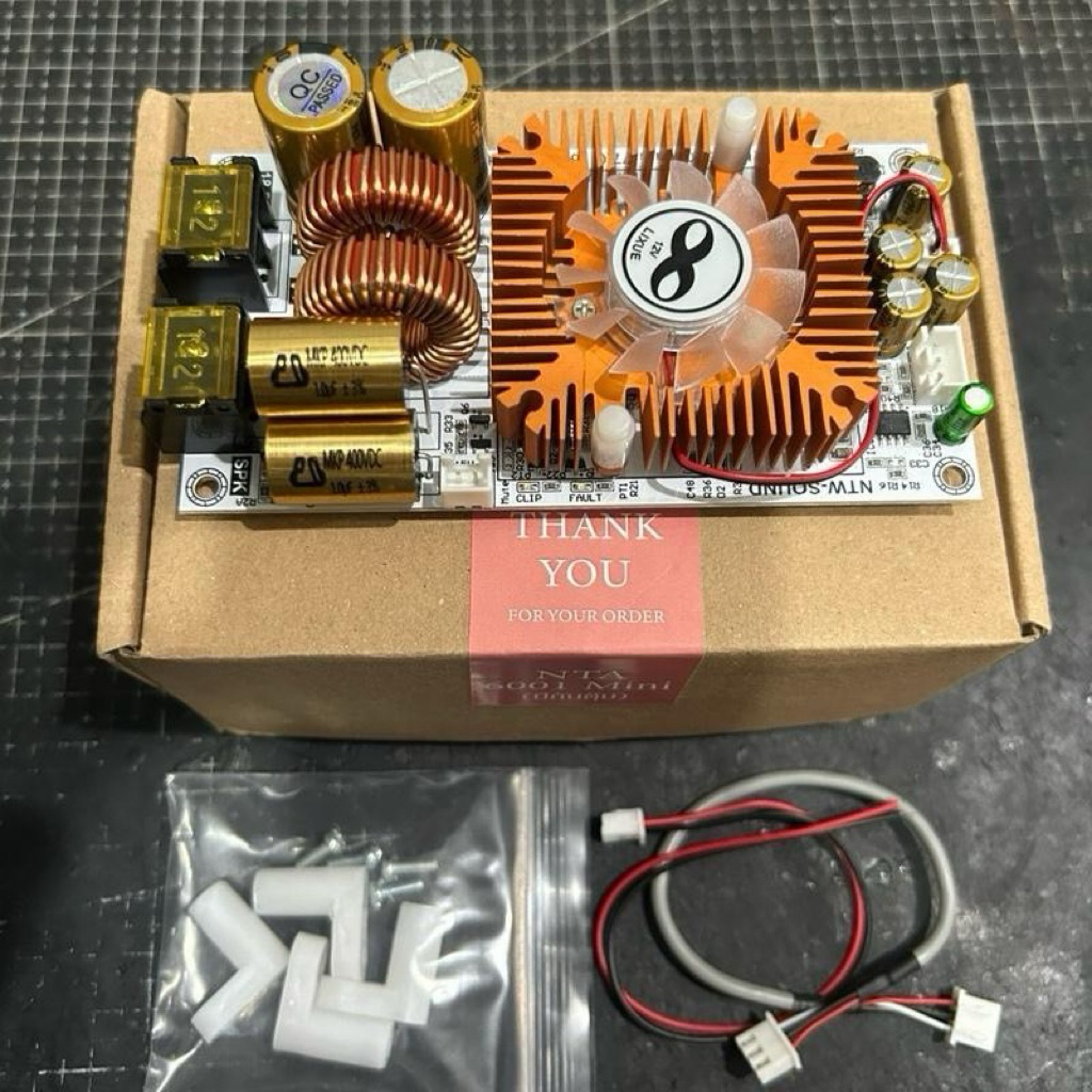 แอมป์ขับซับแยก NTW Amp NTA6001 600w 1ch รุ่นอัพเกรดCออดิโอเกรด เทพ รองรับไฟDC 18v สูงถึง50v