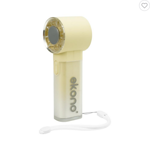 พัดลมพกพา EKONO EK-PTB15 สีเหลือง
