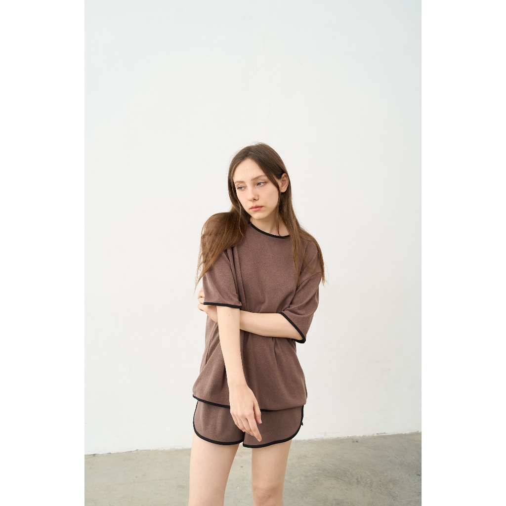 picht Hem Knit Step shorts กางเกงขาสั้น ราคา ถูกที่สุด ดีลบีเคเค แกลเลอรีภาพที่ 5