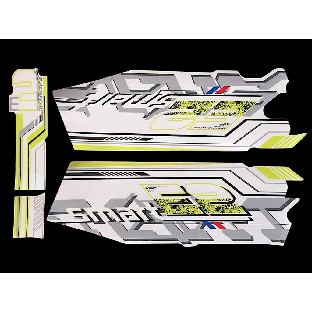 สติ๊กเกอร์ ลาย E2 Smart รอบคัน สำหรับรถมอเตอร์ไซค์ไฟฟ้ารุ่น E2 smart