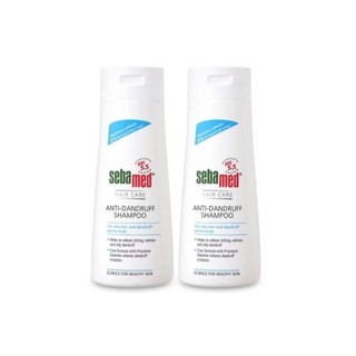(แพ็คคู่) Sebamed ซีบาเมด แอนตี้ แดนดรัฟ แชมพู สำหรับผู้ที่มีรังแค และหนังศรีษะมัน 200 มล.