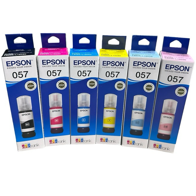 หมึกแท้ epson 057 แท้ 💯%สำหรับEpson L8050/L18050