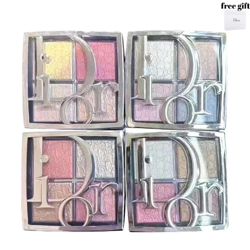 DIOR Backstage Glow Face Palette ไฮไลท์พาเลตต์ 4 สี ผิวโกลว์ เล่นแสงสวย เนื้อเนียนละเอียด รุ่นใหม่ ของแท้