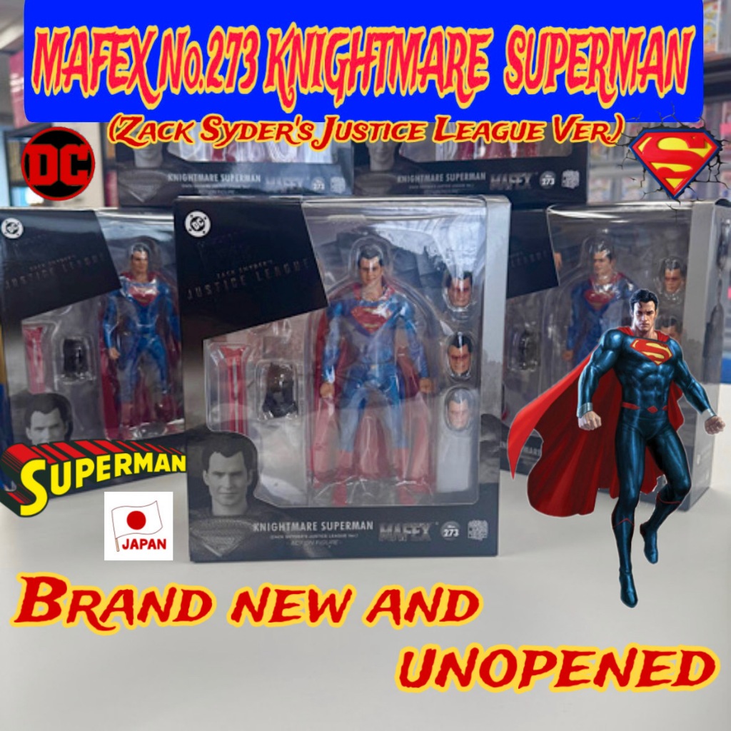 MAFEX No.273 KNIGHTMARE SUPERMAN (ZACK SNYDER'S JUSTICE LEAGUE Ver.)