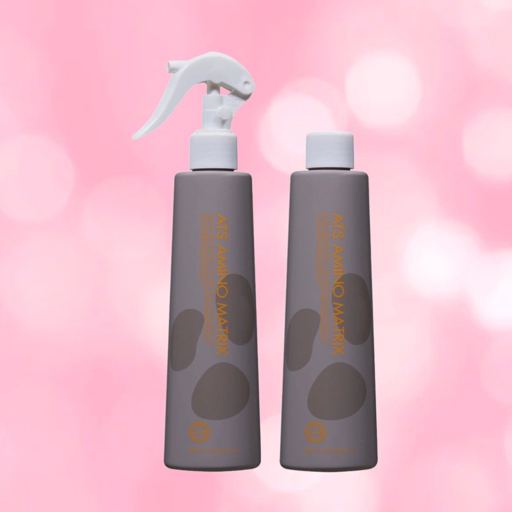 ATS AMINO MATRIX 280 ML.2ขวด อาหารผมดูแลด้วยสูตรเฉพาะของเคราตินที่มีส่วนผสมของกรดอมิโนและคอลลาเจนที่