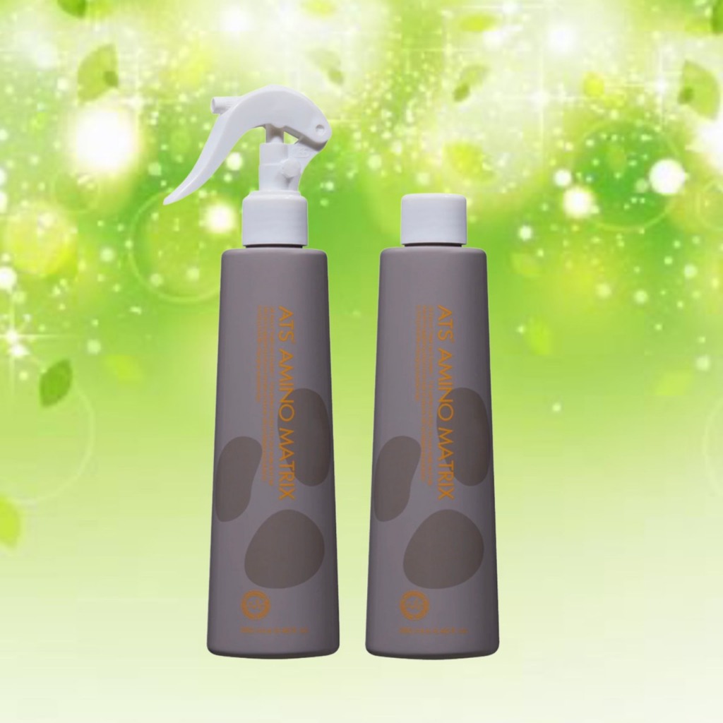 ATS AMINO MATRIX 280 ML.2ขวด อาหารผมดูแลด้วยสูตรเฉพาะของเคราตินที่มีส่วนผสมของกรดอมิโนและคอลลาเจนที่