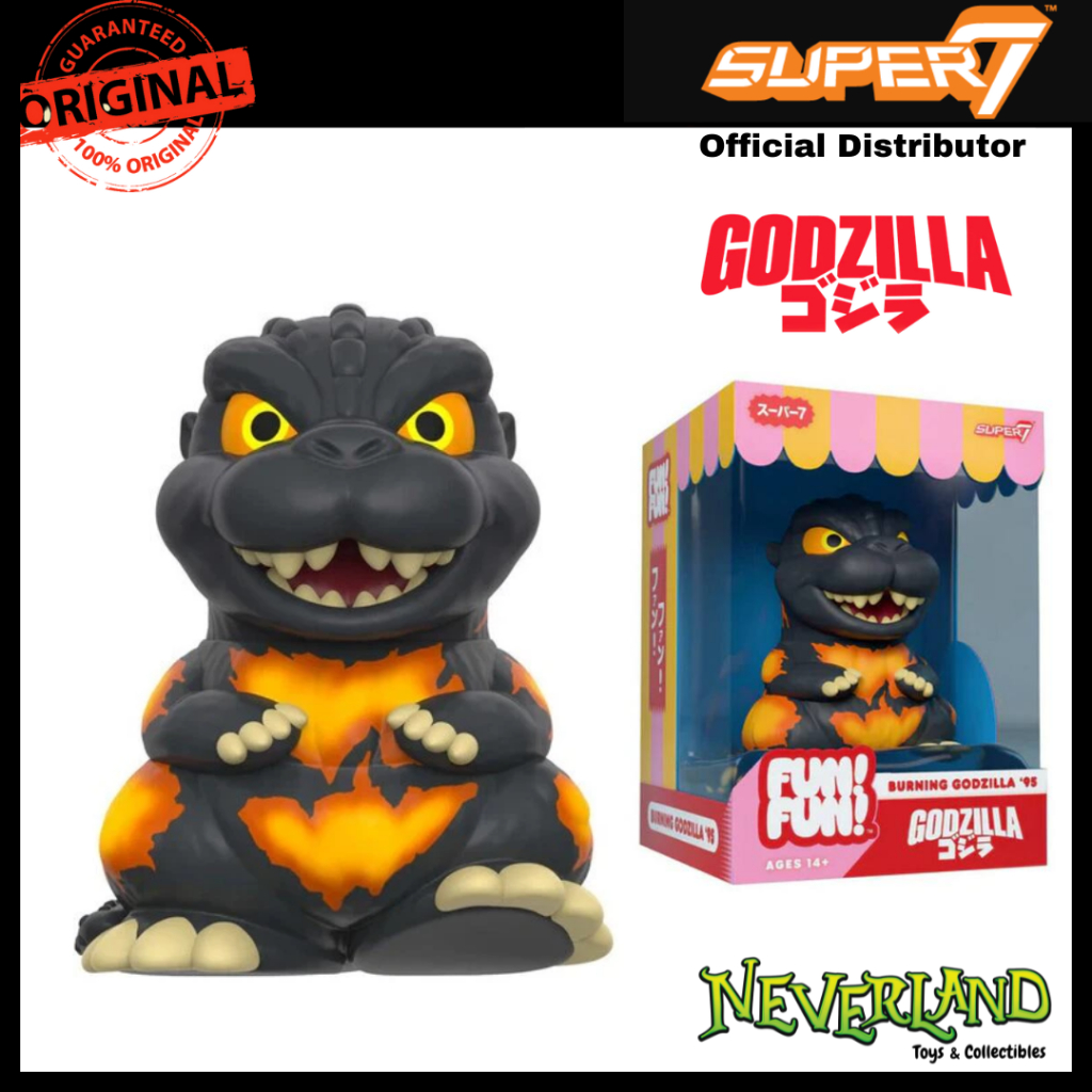 Super7 Godzilla Burning Godzilla Toho FUN FUN Wave 2 Figure