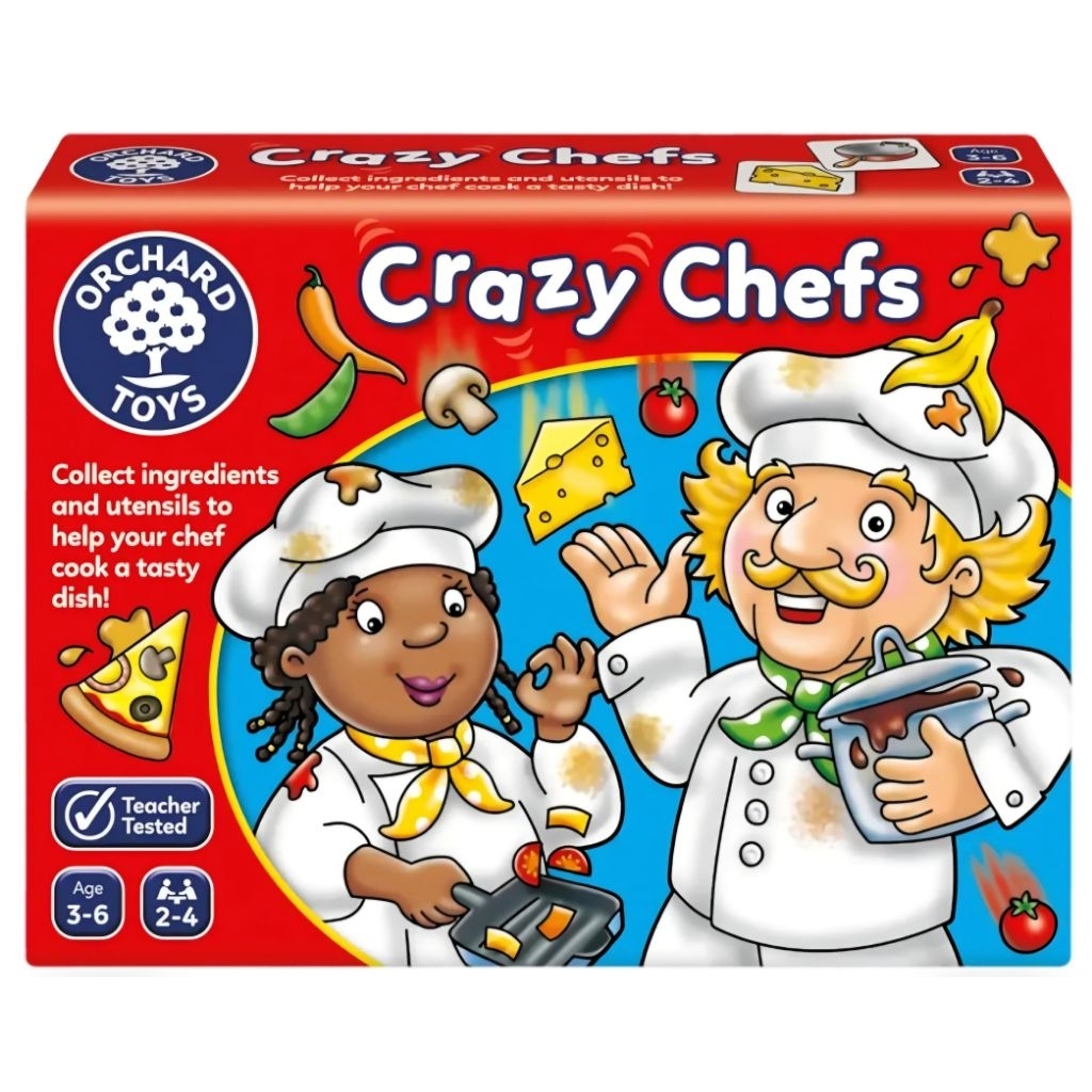 Orchard Toys - 🍕🧀🧁Crazy Chefs🌮🌶🥕