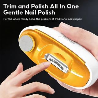 MeeGoo M3 ตัวตัดเล็บไฟฟ้า Electric Nail Clipper ความเร็ว 2 ระดับ พกพาสะดวก ขนาดกะทัดรัด Type-C