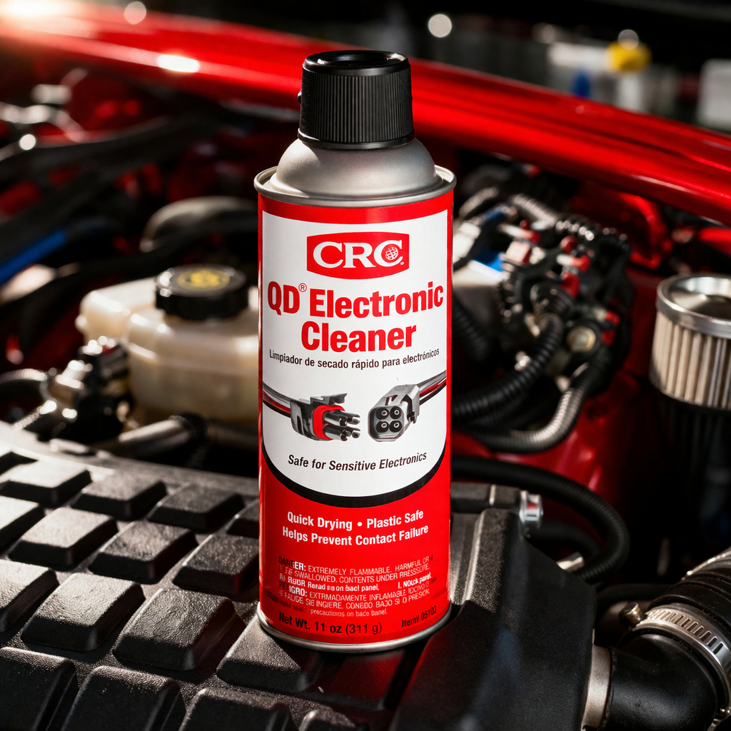 น้ำยาทําความสะอาด หน้าสัมผัสไฟฟ้า ชนิดแห้งเร็ว CRC QD® ELECTRONIC CLEANER 127g. ราคา ถูกที่สุด ดีลบีเคเค แกลเลอรีภาพที่ 2