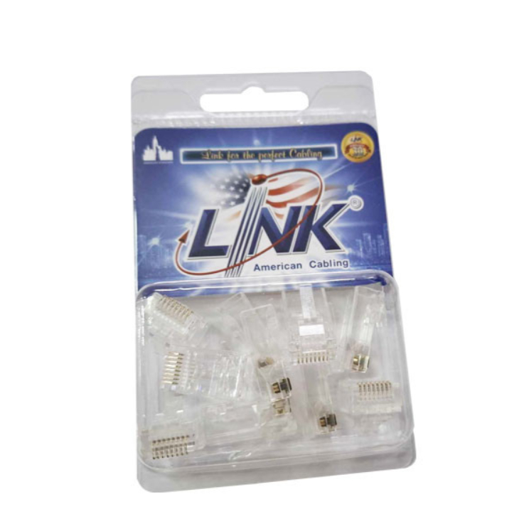 Plug RJ45 CAT6 Link (US-1002A)  (10/Pack)