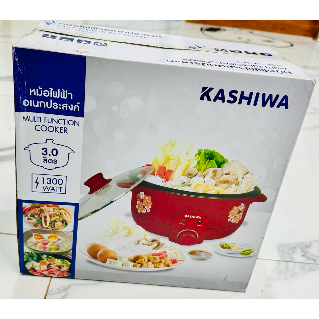หม้อไฟฟ้าอเนกประสงค์ kashiwa 3 ลิตร